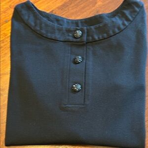 Talbots Black Women's Jersey Top